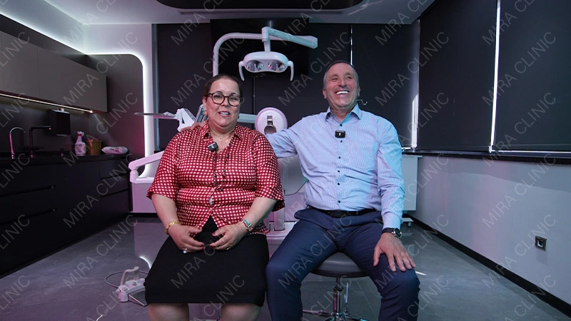 couples Hollywood smile transformation